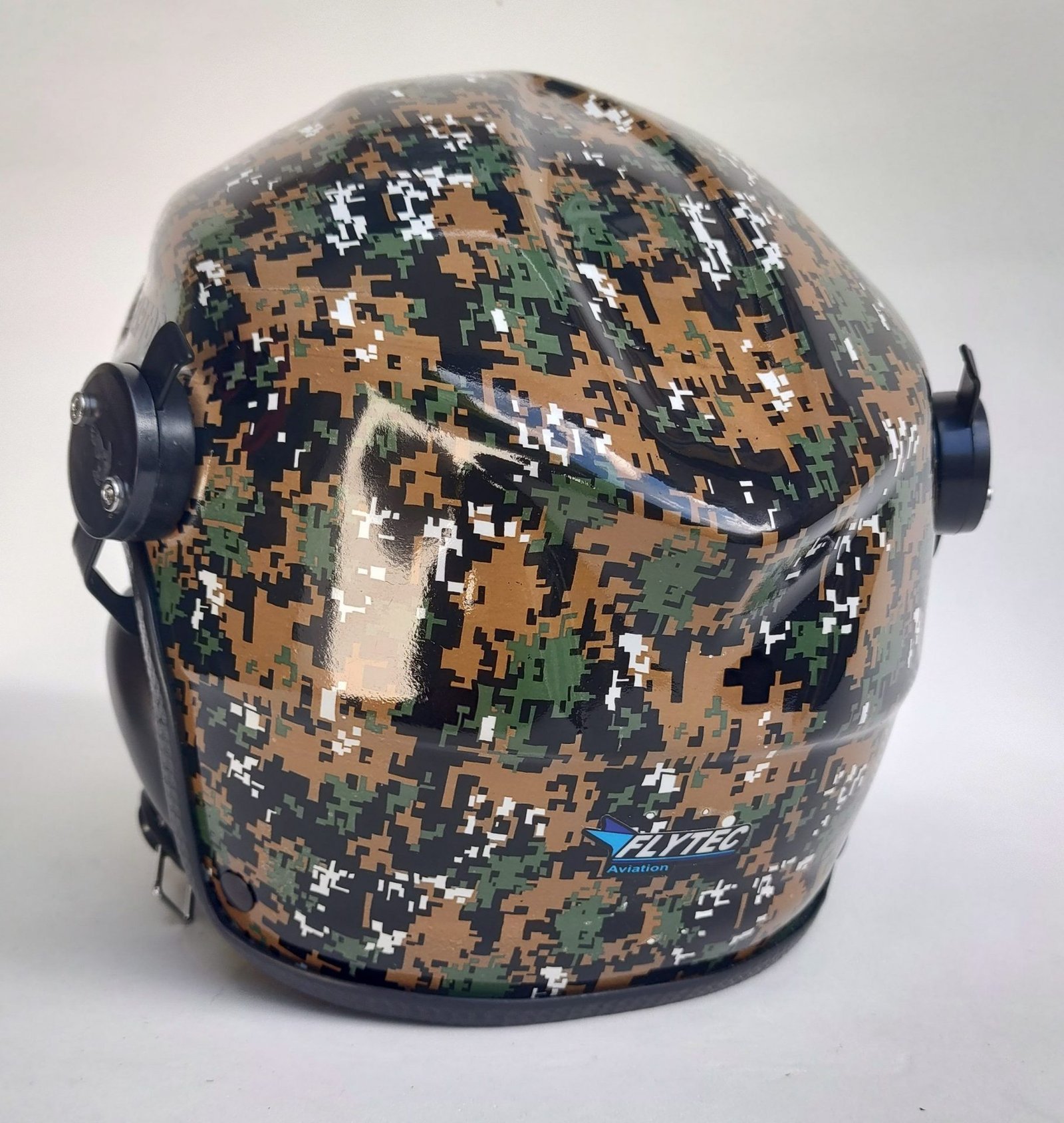CAPACETE RAPTOR COR CAMUFLADO PIXEL SEM VISEIRA - Imagem 3