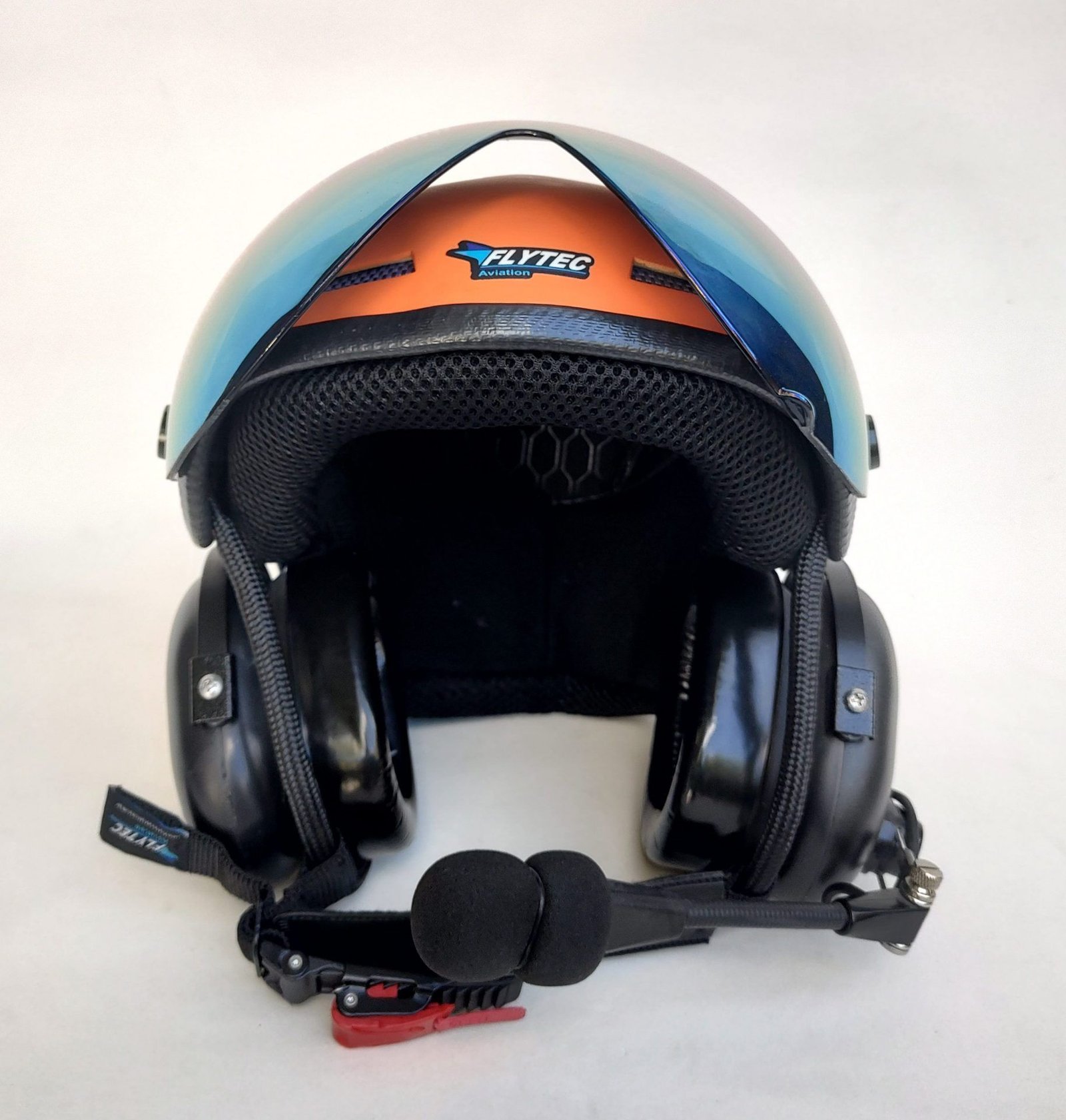 CAPACETE RAPTOR COR LARANJA FOSCO COM VISEIRA - Imagem 3
