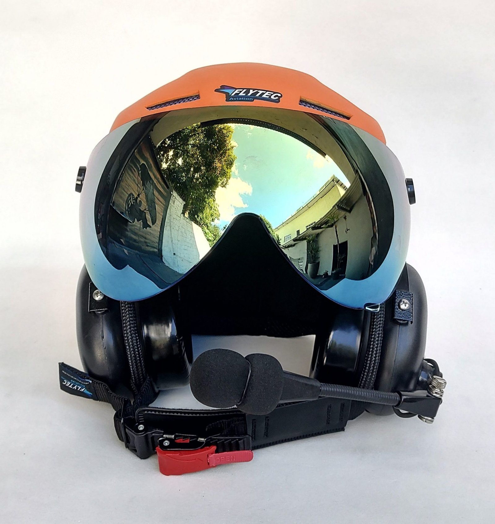 CAPACETE RAPTOR COR LARANJA FOSCO COM VISEIRA - Imagem 5