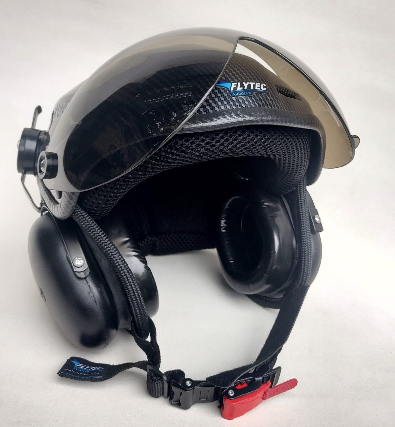 CAPACETE RAPTOR SEM ELETRÔNICA SÓ COM OS ABAFADORES DE RUÍDO - Imagem 2