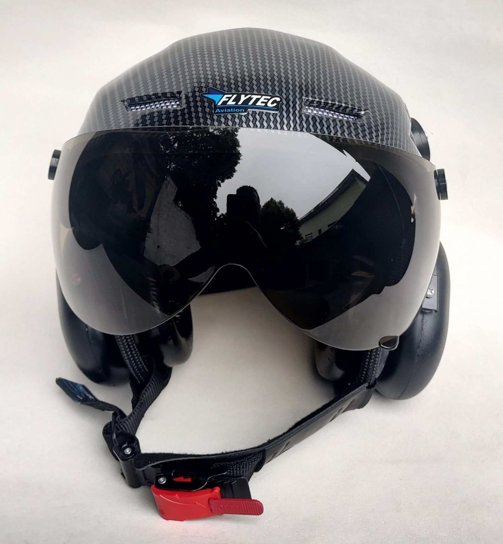 CAPACETE RAPTOR SEM ELETRÔNICA SÓ COM OS ABAFADORES DE RUÍDO - Imagem 4