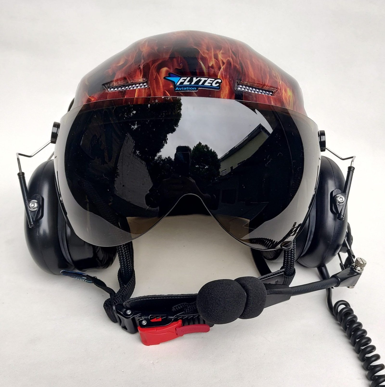 CAPACETE RAPTOR PINTURA WTP COR FIRE - Imagem 10