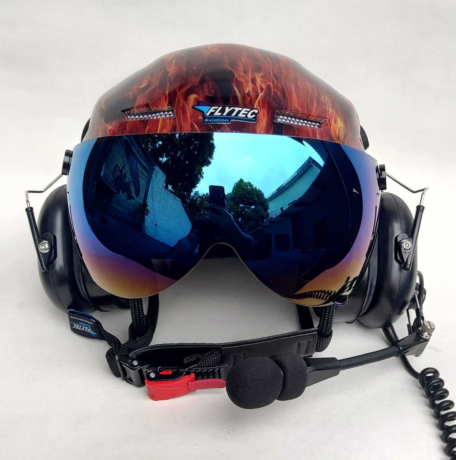 CAPACETE RAPTOR PINTURA WTP COR FIRE - Imagem 5