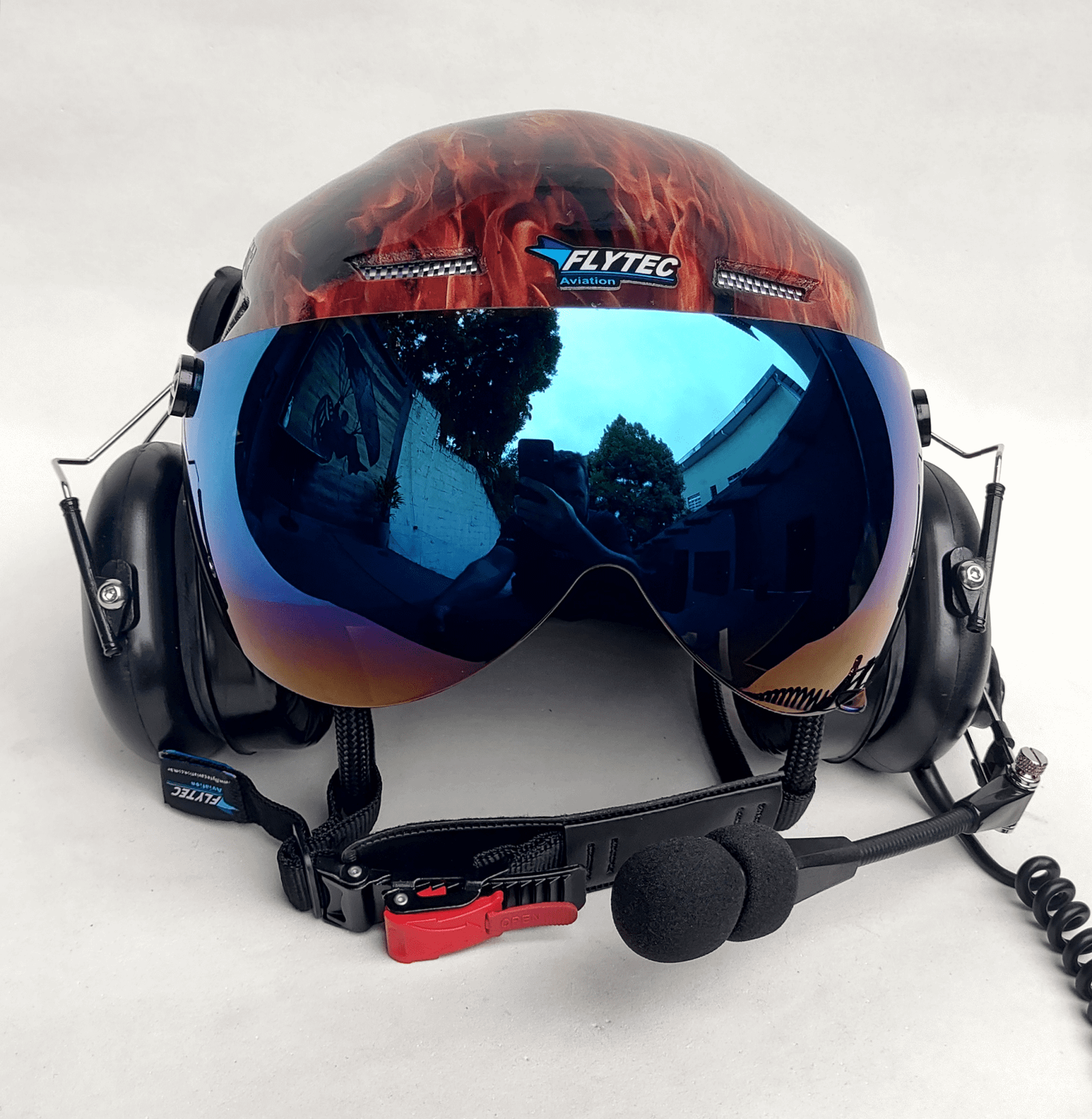 CAPACETE RAPTOR PINTURA WTP COR FIRE - Imagem 4