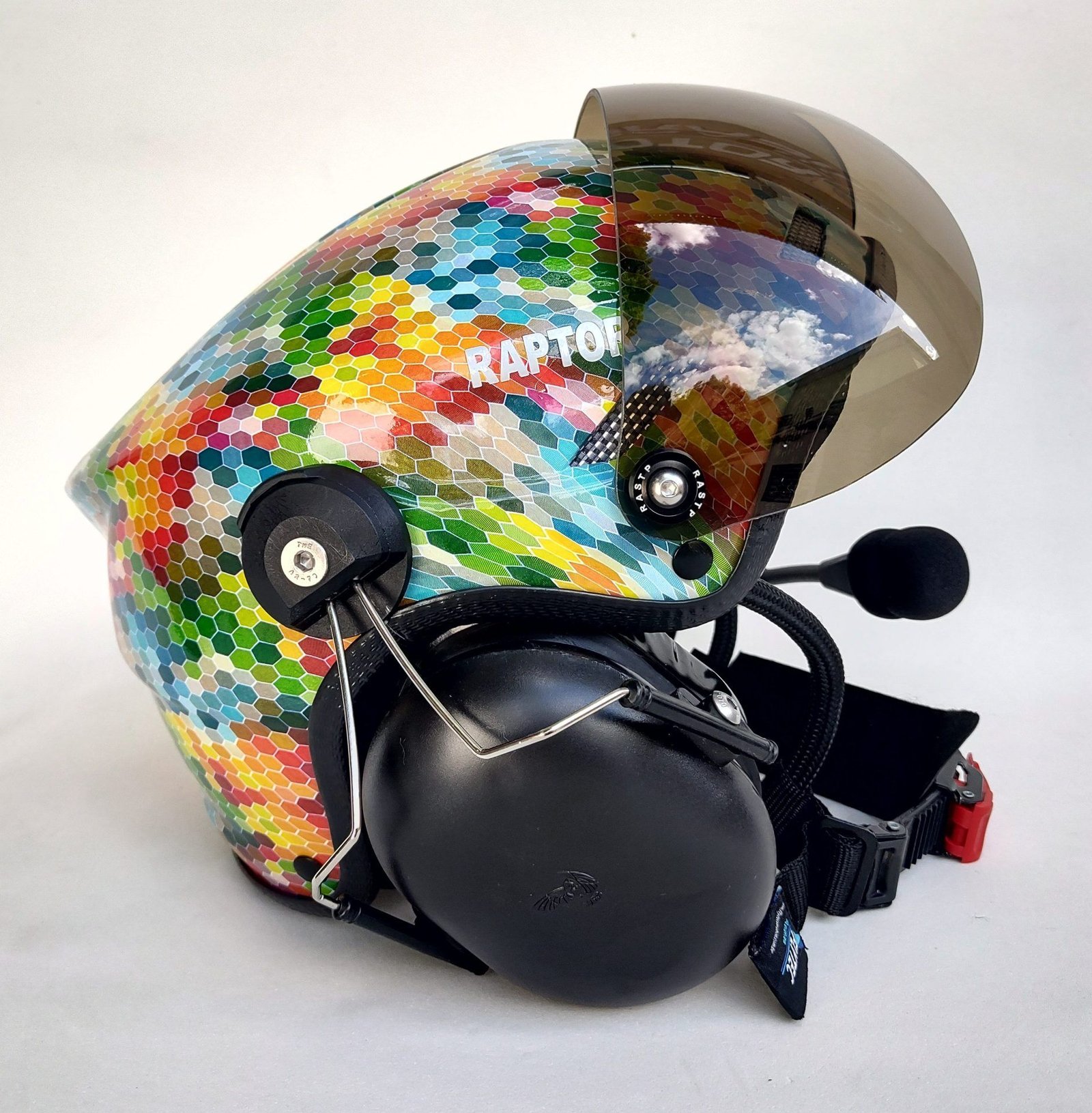 CAPACETE RAPTOR PINTURA WTP COLORS - Imagem 5