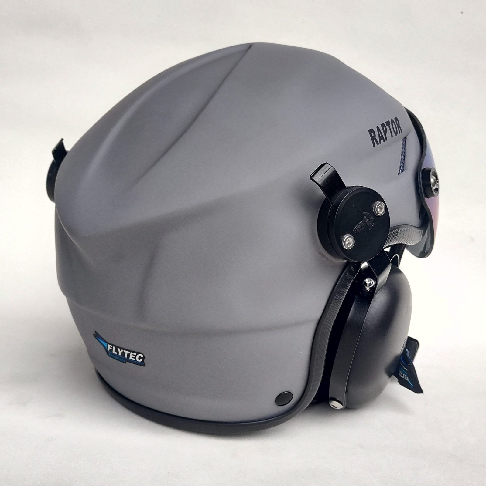 CAPACETE RAPTOR COR CINZA FOSCO COM VISEIRA - Imagem 6